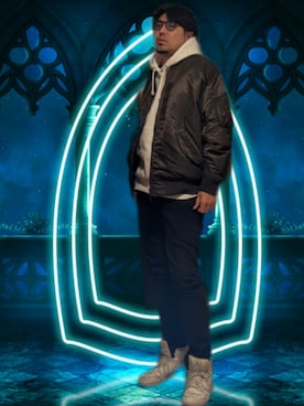 「OLD NAVY（オールドネイビー）のアイテム」を使った、kingtessyさん（メンズ・186cm）の冬コーディネート