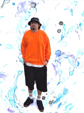 「no brand（ノーブランド）のアイテム（アクセサリー）」を使った、kingtessyさん（メンズ・186cm）の秋コーディネート