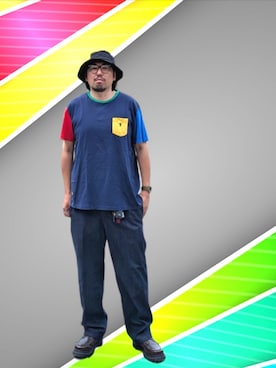 マルチカラー」のメンズ人気ファッションコーディネート - WEAR