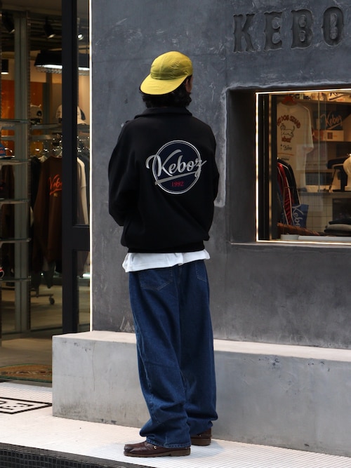 セール】BB LOGO HALF ZIP SWEAT PULLOVER（スウェット）｜KEBOZ