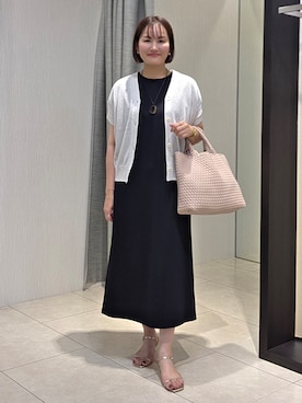 「UNTITLED（アンタイトル）のアイテム」を使った、naokoさん（レディース・165cm）の夏コーディネート