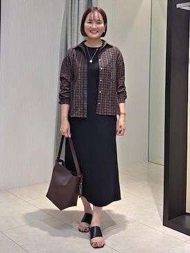 「UNTITLED（アンタイトル）のアイテム」を使った、naokoさん（レディース・165cm）の夏コーディネート