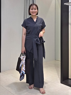 「UNTITLED（アンタイトル）のアイテム」を使った、naokoさん（レディース・165cm）の夏コーディネート