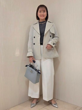 「Rubyrivet（ルビーリベット）のアイテム（アクセサリー）」を使った、naokoさん（レディース・165cm）の春コーディネート