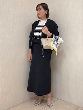 「SOUP（スープ）のアイテム」を使った、naokoさん（レディース・165cm）の春コーディネート