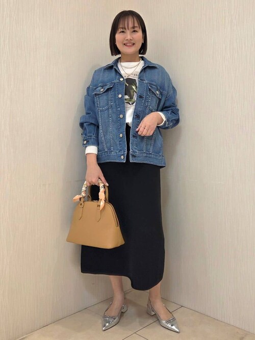 伊勢丹立川店 アンタイトルnaokoさんのデニムジャケットを使った
