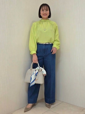 「SOUP（スープ）のアイテム」を使った、naokoさん（レディース・165cm）の冬コーディネート