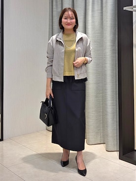 「COUP DE CHANCE（クードシャンス）のアイテム」を使った、naokoさん（レディース・165cm）の秋コーディネート