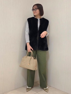 naokoさん（レディース・165cm）の冬コーディネート