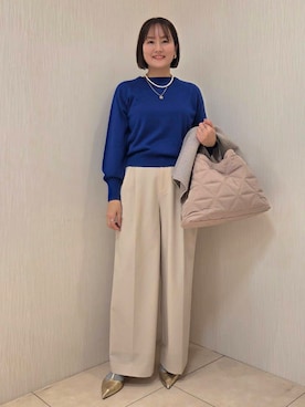 「シンプル・ベーシック」｜naokoさん（レディース・165cm）の冬コーディネート