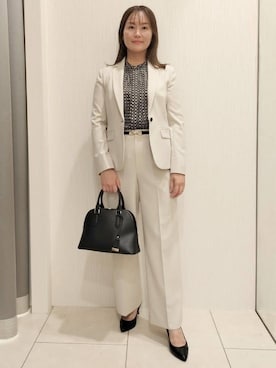 「レディーススーツ」｜naokoさん（レディース・165cm）の夏コーディネート