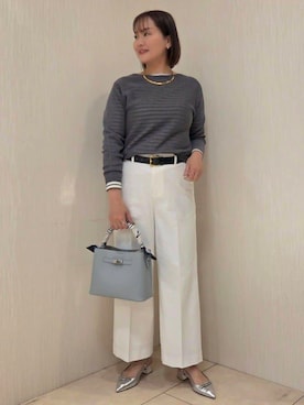 「Rubyrivet（ルビーリベット）のアイテム（アクセサリー）」を使った、naokoさん（レディース・165cm）の春コーディネート