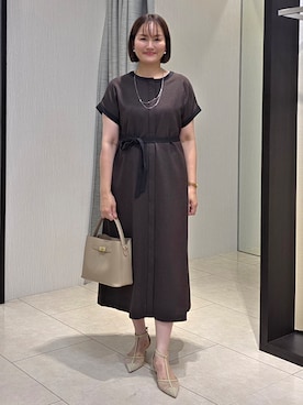 「UNTITLED（アンタイトル）のアイテム」を使った、naokoさん（レディース・165cm）の夏コーディネート