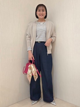 「SOUP（スープ）のアイテム」を使った、naokoさん（レディース・165cm）の冬コーディネート