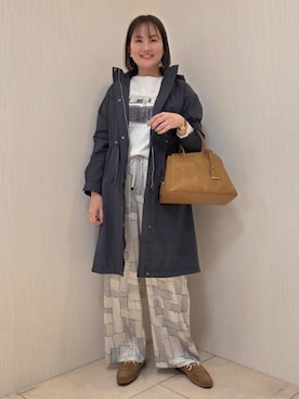 「SOUP（スープ）のアイテム」を使った、naokoさん（レディース・165cm）の春コーディネート