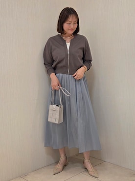 「UNTITLED（アンタイトル）のアイテム」を使った、naokoさん（レディース・165cm）の夏コーディネート