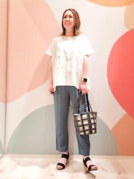 次女さん(レディース・162cm)の夏コーディネート