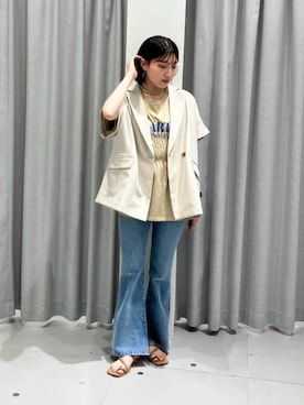 NBB STAFFさん(レディース・158cm)の春コーディネート