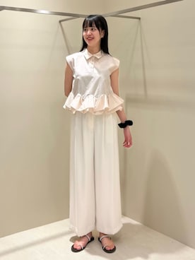 NBB STAFFさん（レディース・166cm）の春コーディネート