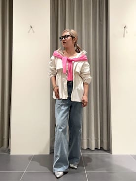 「NATURAL BEAUTY BASIC（ナチュラルビューティーベーシック）のアイテム」を使った、NBB STAFFさん（レディース・148cm）の春コーディネート