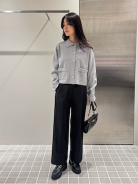 「NATURAL BEAUTY BASIC（ナチュラルビューティーベーシック）のアイテム」を使った、NBB STAFFさん（レディース・159cm）の春コーディネート