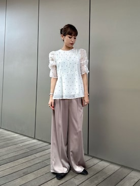 NBB STAFFさん（レディース・162cm）の夏コーディネート
