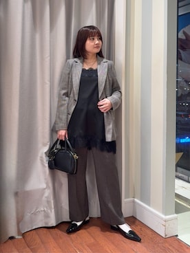 NBB STAFFさん（レディース・158cm）の春コーディネート