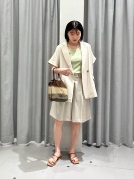 NBB STAFFさん(レディース・158cm)の春コーディネート