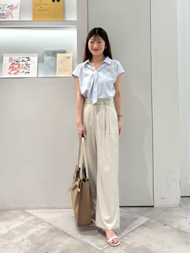 NBB STAFFさん（レディース・152cm）の夏コーディネート