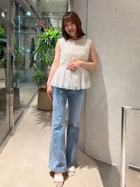 NBB STAFFさん（レディース・155cm）の春コーディネート