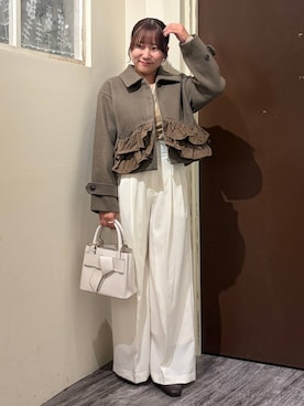 ひなさん（レディース・158cm）の秋コーディネート