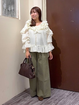 ひなさん（レディース・158cm）の春コーディネート