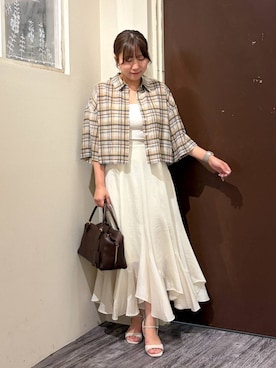 ひなさん（レディース・158cm）の夏コーディネート