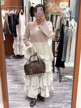 ひなさん（レディース・158cm）の秋コーディネート