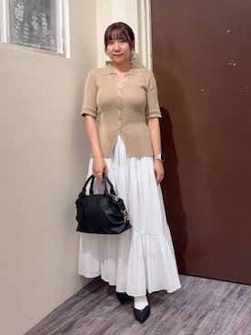 ひなさん（レディース・158cm）の春コーディネート