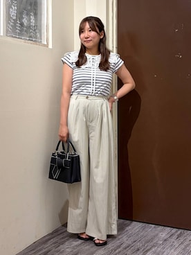ひなさん（レディース・158cm）の夏コーディネート