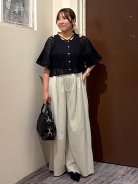 ひなさん（レディース・158cm）の夏コーディネート