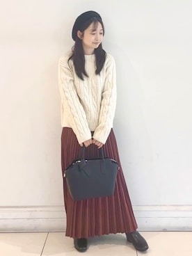 saito.さん(レディース・154cm)の冬コーディネート