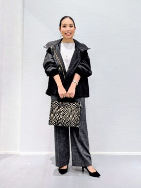 「UNTITLED（アンタイトル）のアイテム（アクセサリー）」を使った、makkyさん（レディース・151cm）の秋コーディネート