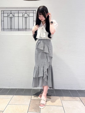 ゆうりさん(レディース・160cm)の夏コーディネート