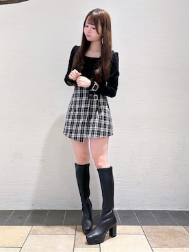 ゆうりさん(レディース・160cm)の冬コーディネート