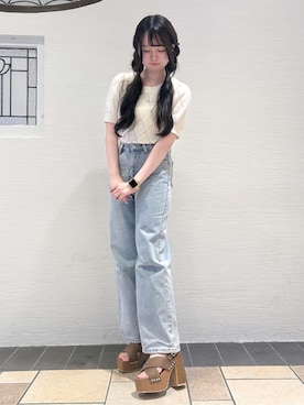 ゆうりさん(レディース・160cm)の夏コーディネート