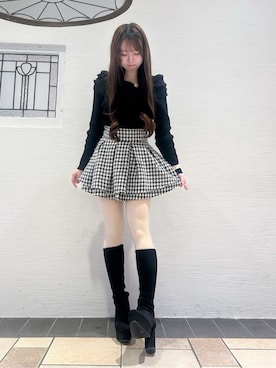 ゆうりさん(レディース・160cm)の冬コーディネート