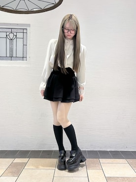「ESPERANZA（エスペランサ）のアイテム（パンプス）」を使った、ゆうりさん（レディース・160cm）の春コーディネート