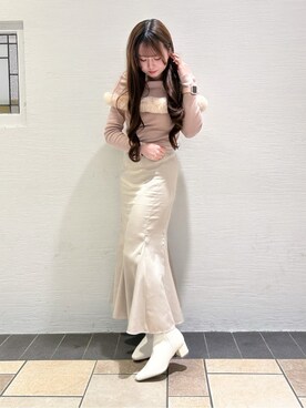 ゆうりさん(レディース・160cm)の冬コーディネート