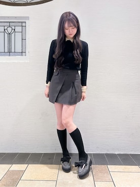 「ESPERANZA（エスペランサ）のアイテム」を使った、ゆうりさん（レディース・160cm）の冬コーディネート