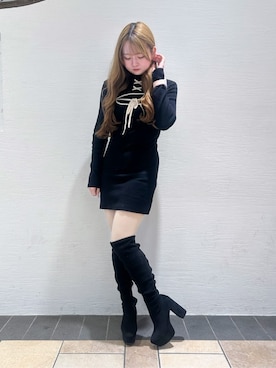 ゆうりさん(レディース・160cm)の冬コーディネート