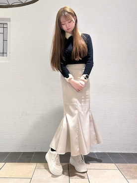 ゆうりさん(レディース・160cm)の冬コーディネート