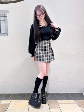 「ESPERANZA（エスペランサ）のアイテム」を使った、ゆうりさん（レディース・160cm）の冬コーディネート