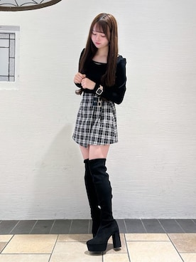 ゆうりさん(レディース・160cm)の冬コーディネート